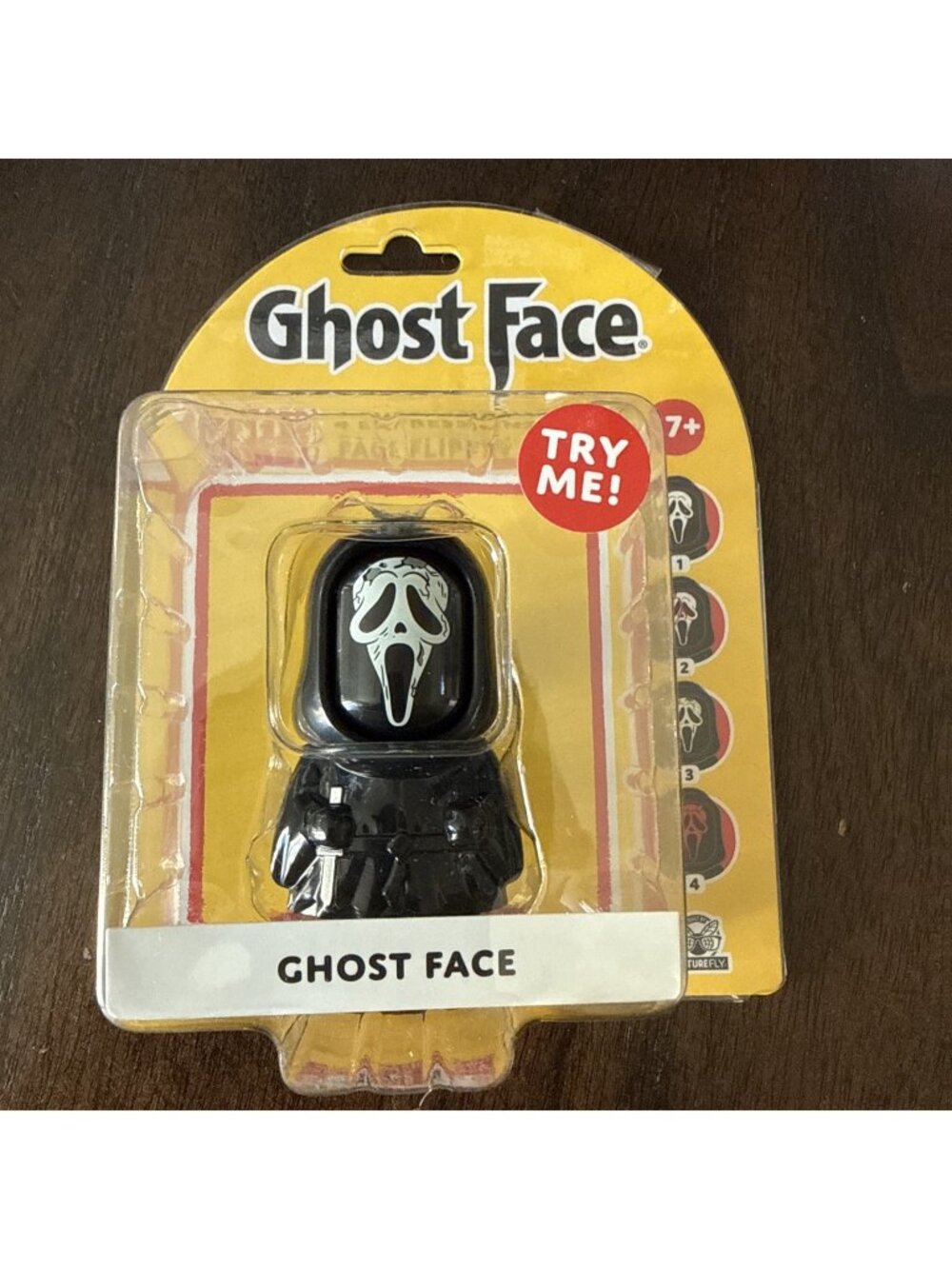 CultureFly Ghost Face Flip'ems Figure Scream Horror Collectible 4 Expressions